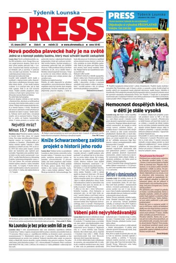 Obálka e-magazínu Lounský press 6/2017