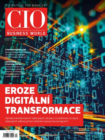 Obálka e-magazínu CIO Business World 4/2024