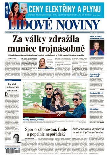 Obálka e-magazínu Lidové noviny 29.8.2024