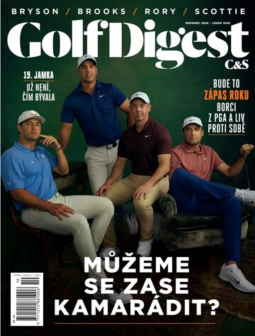 Obálka e-magazínu Golf Digest 10/24