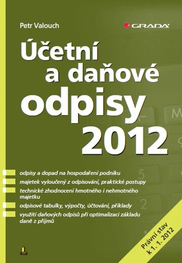 Obálka knihy Účetní a daňové odpisy 2012