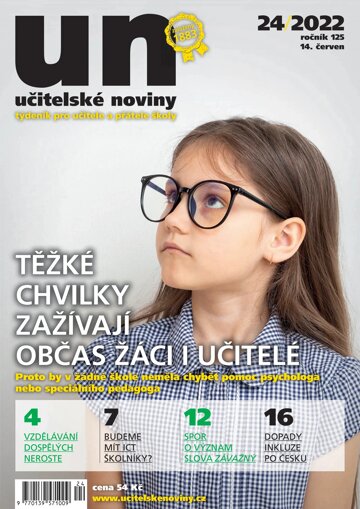 Obálka e-magazínu Učitelské noviny 24/2022