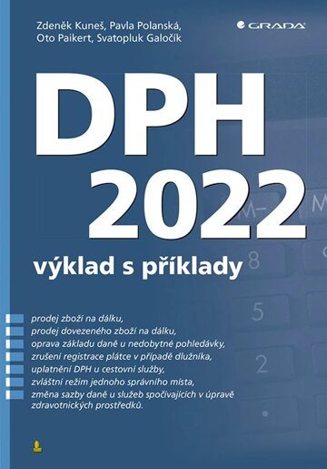 Obálka knihy DPH 2022