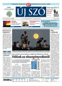 Obálka e-magazínu Új Szó 12.8.2014