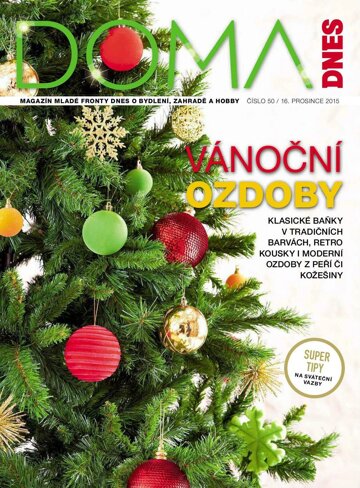 Obálka e-magazínu Doma DNES 16.12.2015