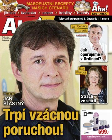 Obálka e-magazínu AHA! Tv - 4.2.2016