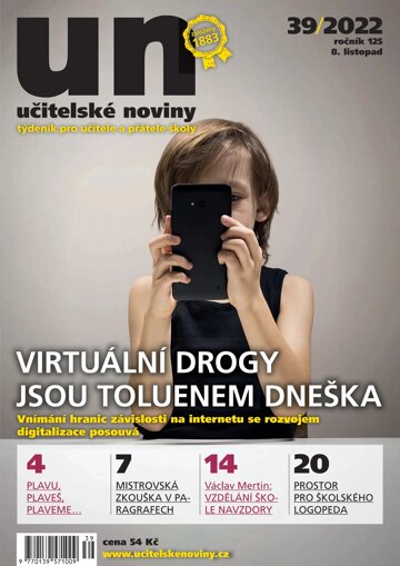 Obálka e-magazínu Učitelské noviny 39/2022