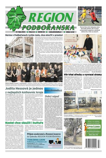 Obálka e-magazínu Region Podbořanska 43/2021