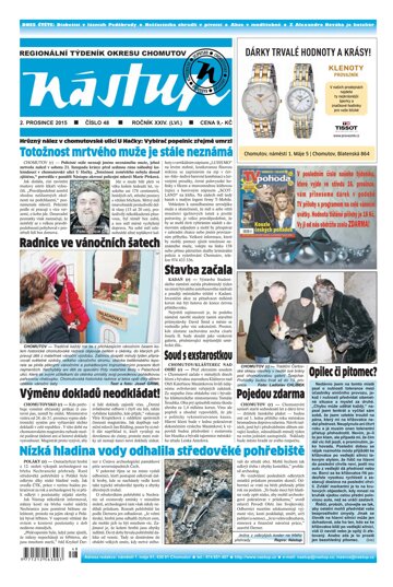 Obálka e-magazínu Nástup 48/2015