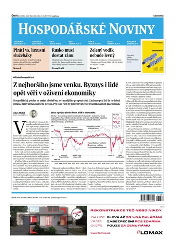 Obálka e-magazínu Hospodářské noviny 080 - 25.4.2023