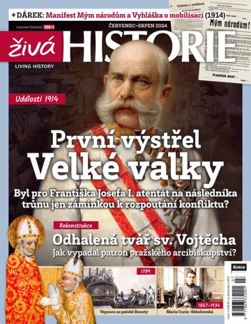 Obálka e-magazínu Živá historie 7-8/2024