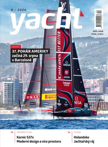 Obálka e-magazínu Yacht 9/2024