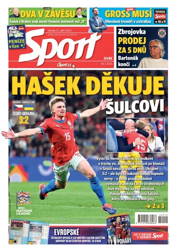 Obálka e-magazínu Sport 11.9.2024