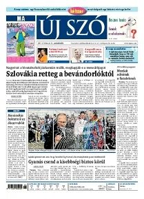 Obálka e-magazínu Új Szó 6.2.2014