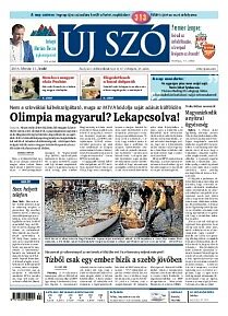 Obálka e-magazínu Új Szó 11.2.2014