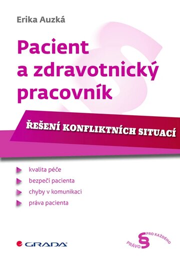 Obálka knihy Pacient a zdravotnický pracovník