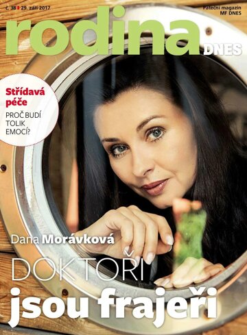 Obálka e-magazínu Magazín RODINA DNES - 29.9.2017