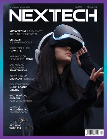 Obálka e-magazínu NEXTECH 1-2/2022