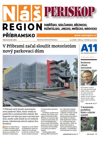 Obálka e-magazínu Náš Region - Příbramsko 24/2024