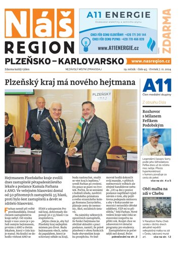 Obálka e-magazínu Náš Region - Karlovarsko 45/2024