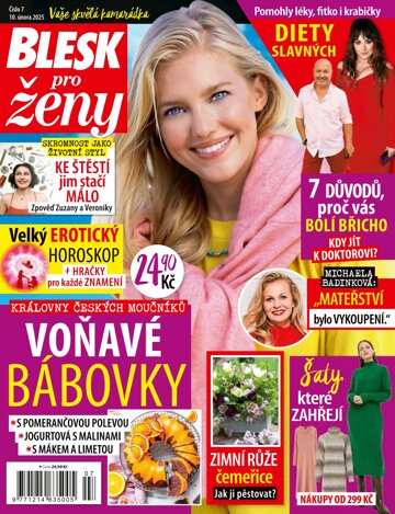 Obálka e-magazínu Blesk pro ženy 7/2025