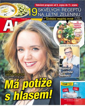 Obálka e-magazínu AHA! Tv - 4.8.2016