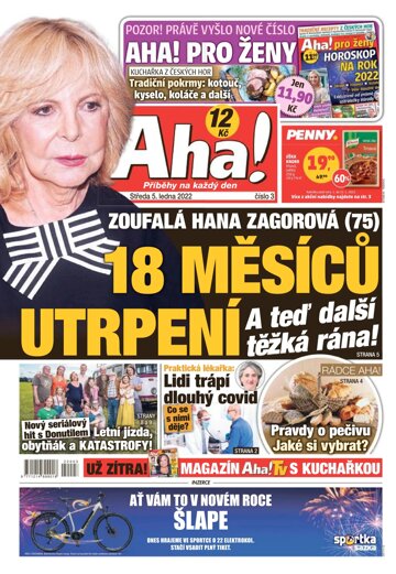 Obálka e-magazínu AHA! 5.1.2022