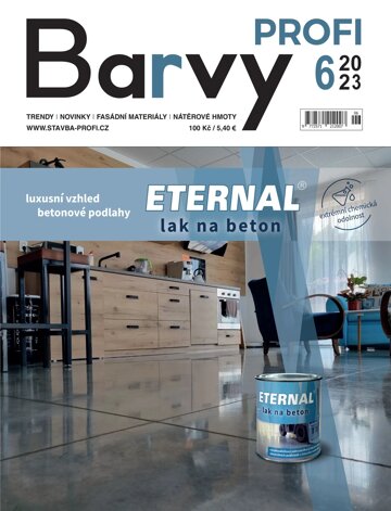 Obálka e-magazínu BARVY Profi 6/2023