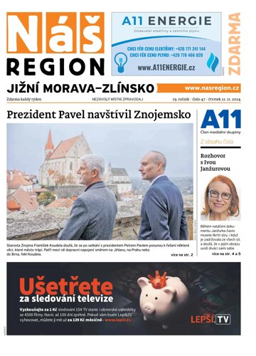 Obálka e-magazínu Náš Region - Jižní Morava/Zlínsko 47/2024