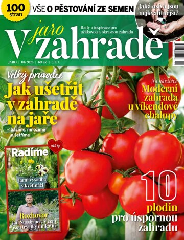 Obálka e-magazínu V zahradě 1/2025