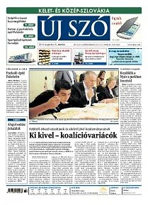 Obálka e-magazínu Új Szó 6.8.2014