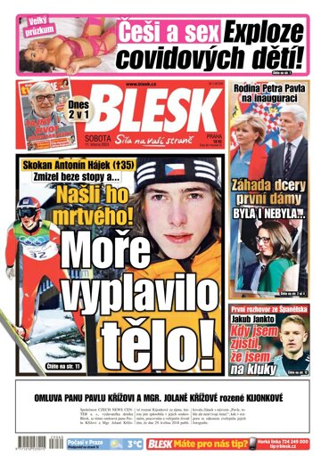 Obálka e-magazínu Blesk 11.3.2023