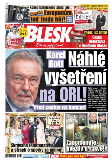 Obálka e-magazínu Blesk 1.7.2017