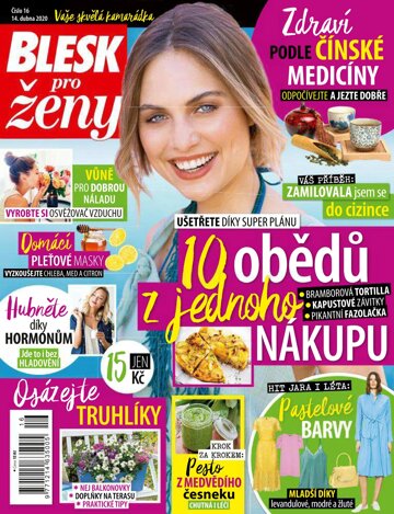 Obálka e-magazínu Blesk pro ženy 16/2020