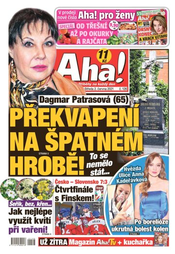 Obálka e-magazínu AHA! 2.6.2021