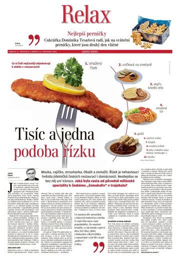 Obálka e-magazínu LN+ Čechy - 11.12.2021