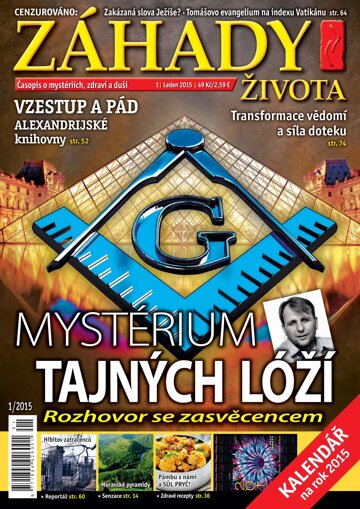 Obálka e-magazínu Záhady života 1/2015