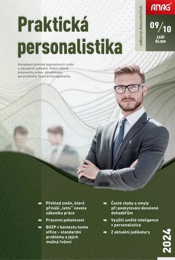 Obálka e-magazínu Praktický personalistika - 9–10/2024