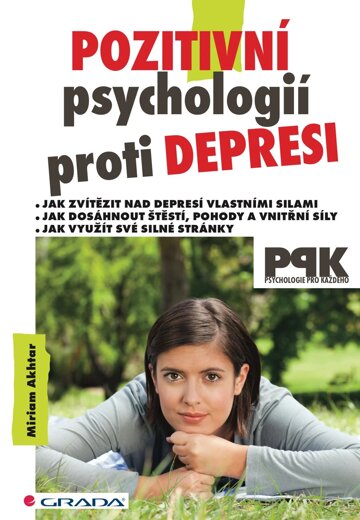 Obálka knihy Pozitivní psychologií proti depresi