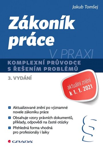 Obálka knihy Zákoník práce v praxi