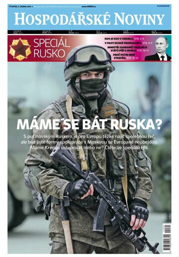 Obálka e-magazínu Hospodářské noviny 065 - 2.4.2015