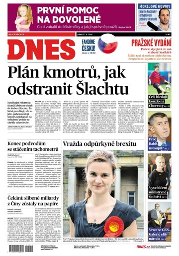 Obálka e-magazínu MF Dnes 17.6.2016