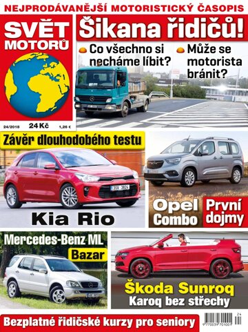 Obálka e-magazínu Svět motorů 24/2018