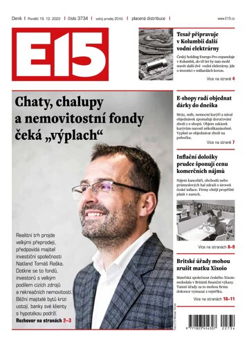 Obálka e-magazínu E15 19.12.2022