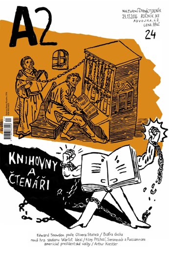 Obálka e-magazínu A2 kulturní čtrnáctideník 24/2016