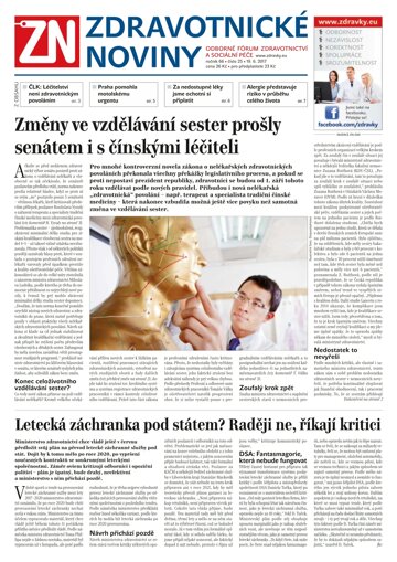 Obálka e-magazínu Ze Zdravotnictví 25/2017