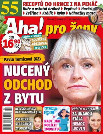 Obálka e-magazínu AHA! pro ženy 42/2024