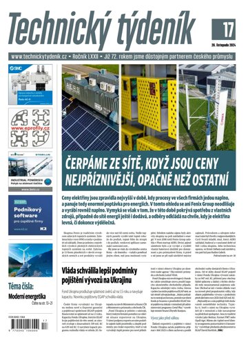 Obálka e-magazínu Technický týdeník 17/2024