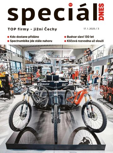 Obálka e-magazínu Magazín DNES SPECIÁL Jižní Čechy - 17.1.2025