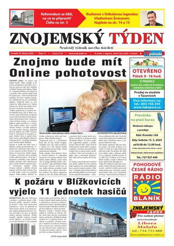 Obálka e-magazínu Znojemský týden 11/2025